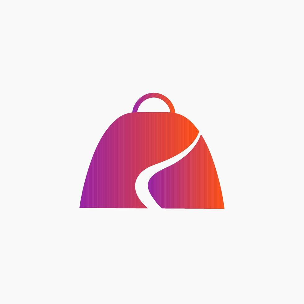 E-commerce Logo, Shop Logo, Simple E-commerce Logo vector