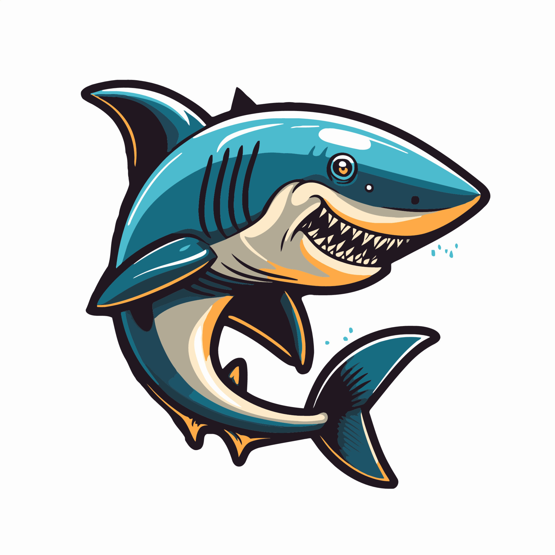 angry blue shark logo character mascot icon funny cartoon vector style 16471538 Vector Art at Vecteezy angry blue shark logo character mascot icon funny cartoon vector style 16471538 Vector Art at Vecteezy