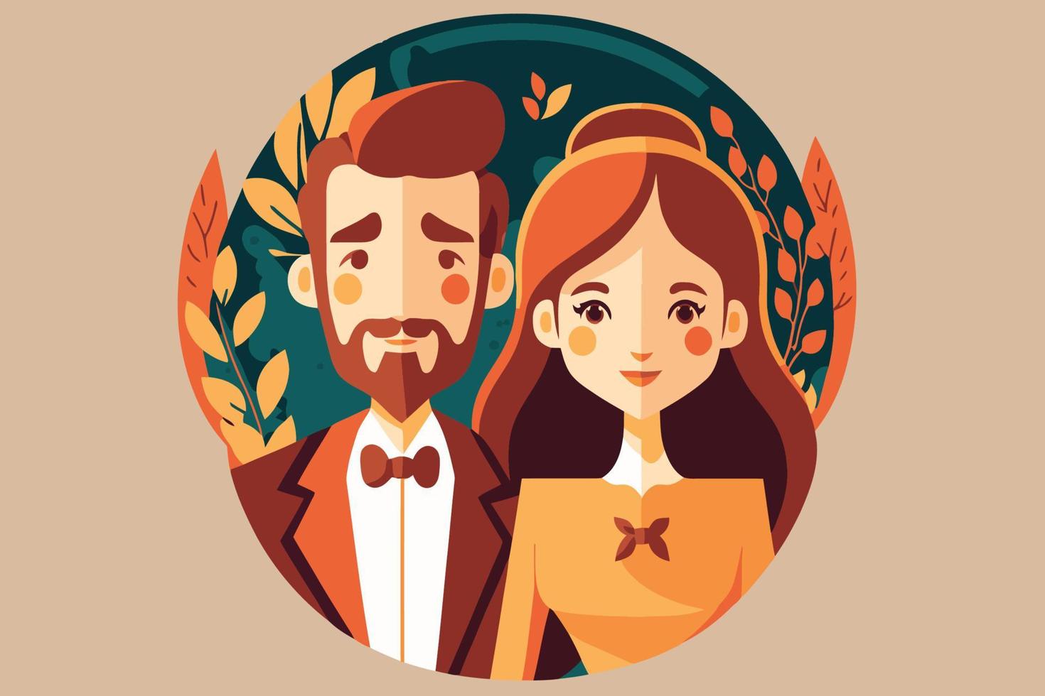 young couple portrait in love happy smiling joyful boy girl on valentine vector