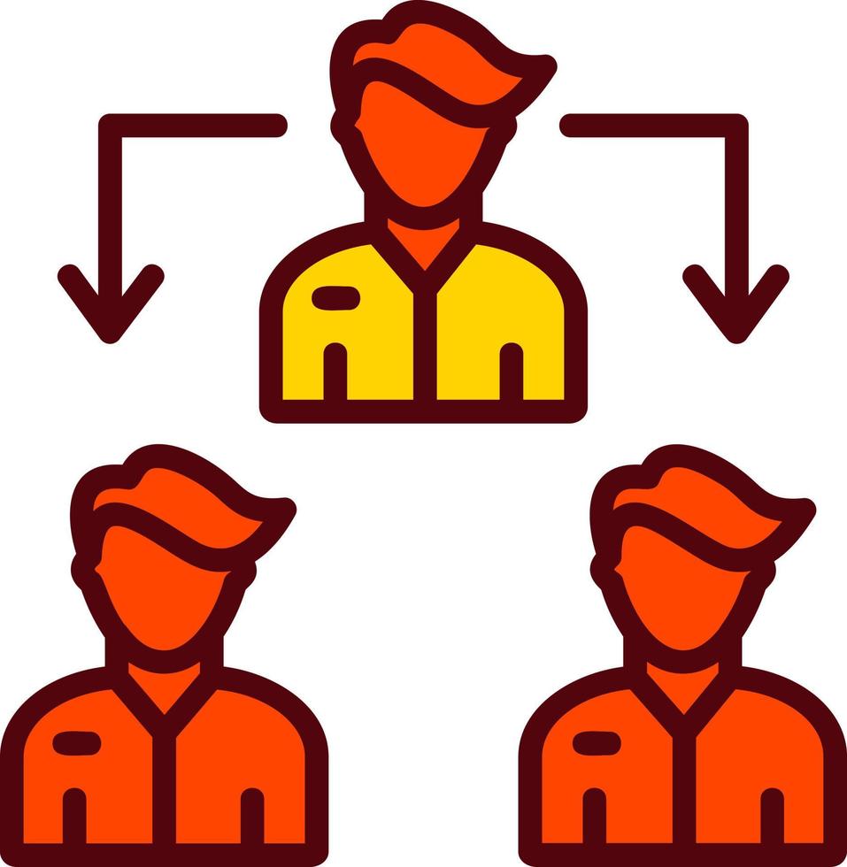 Delegate Vector Icon