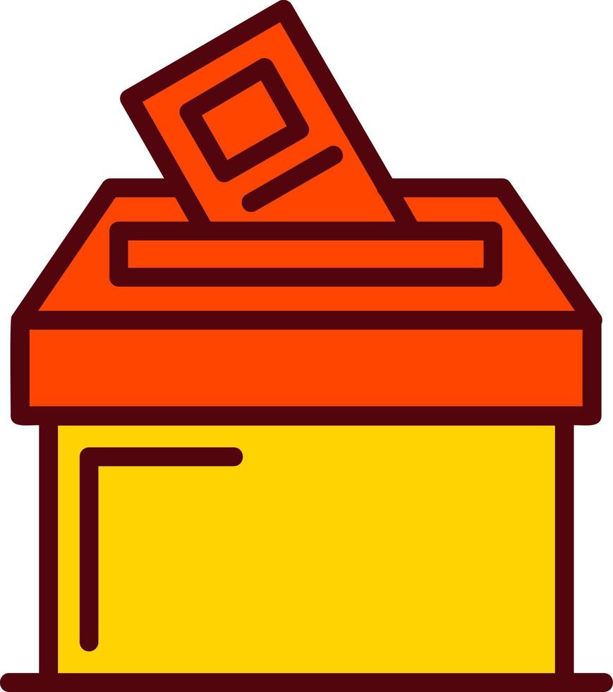 Ballot Box Vector Icon