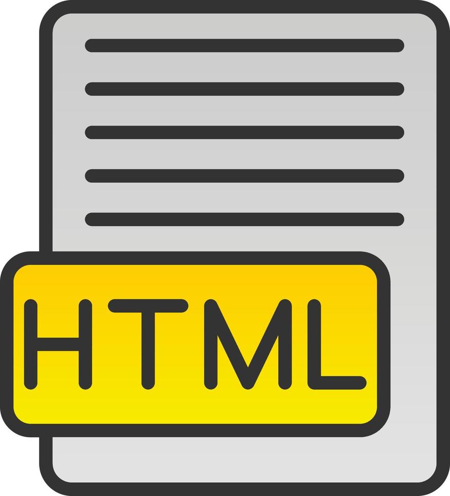 Html Vector Icon Design