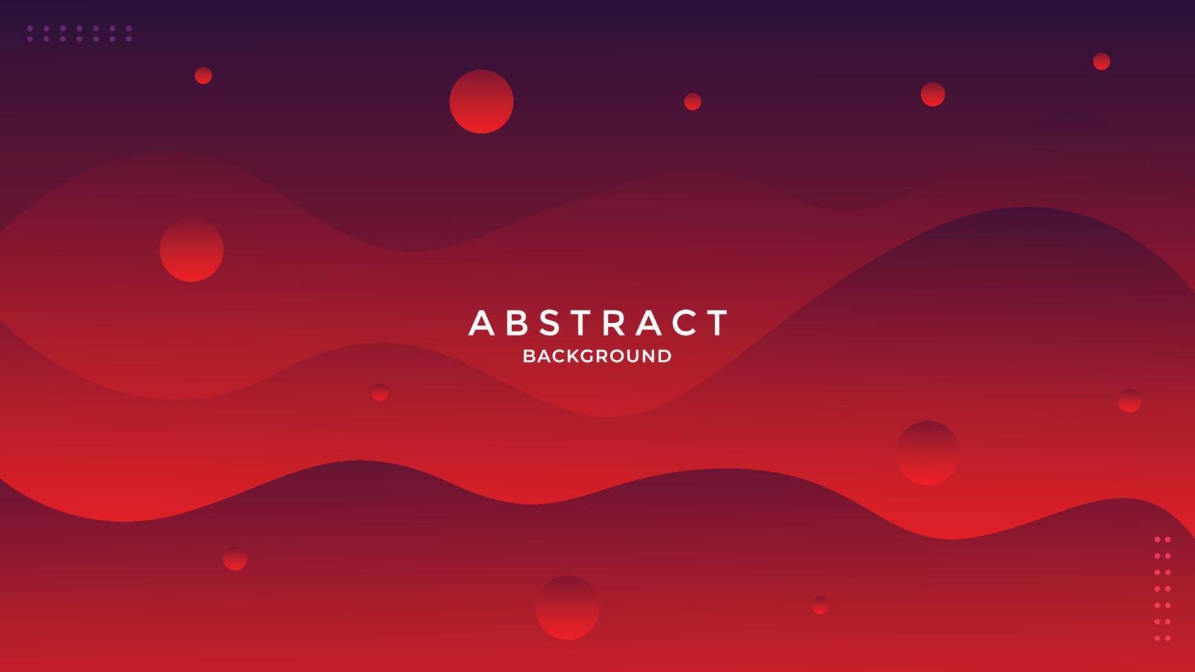 Abstract background with waves design template vector
