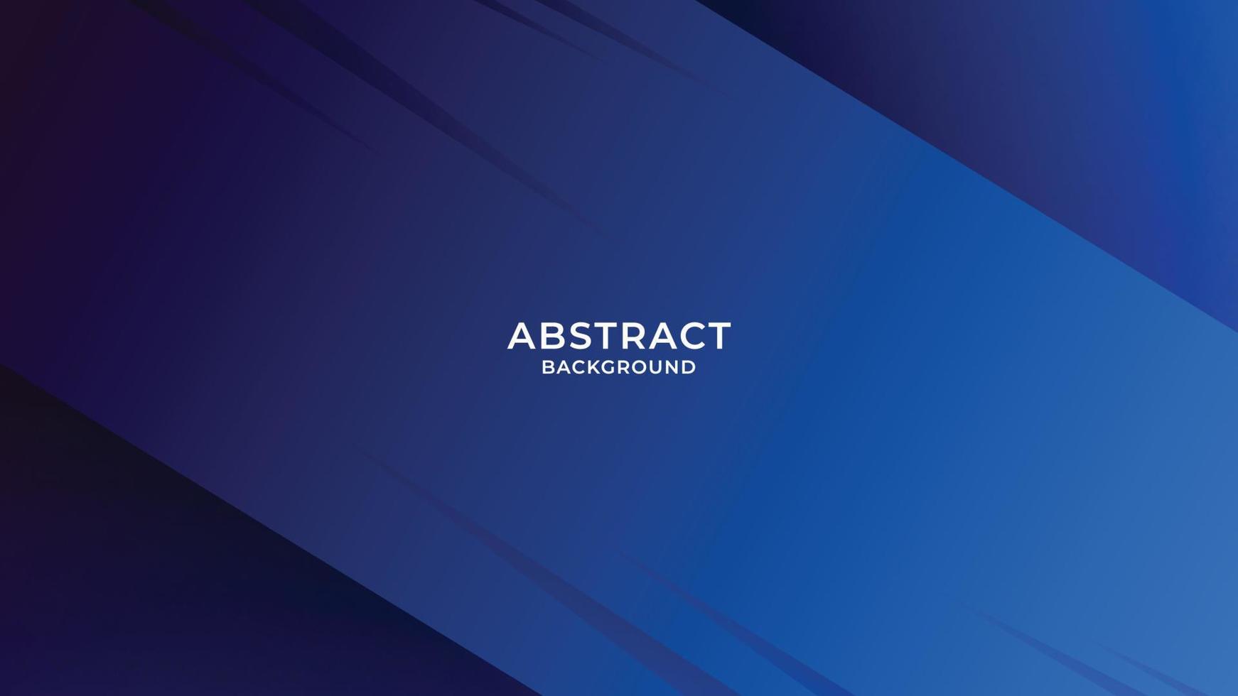 plantilla de diseño de fondo azul abstracto vector