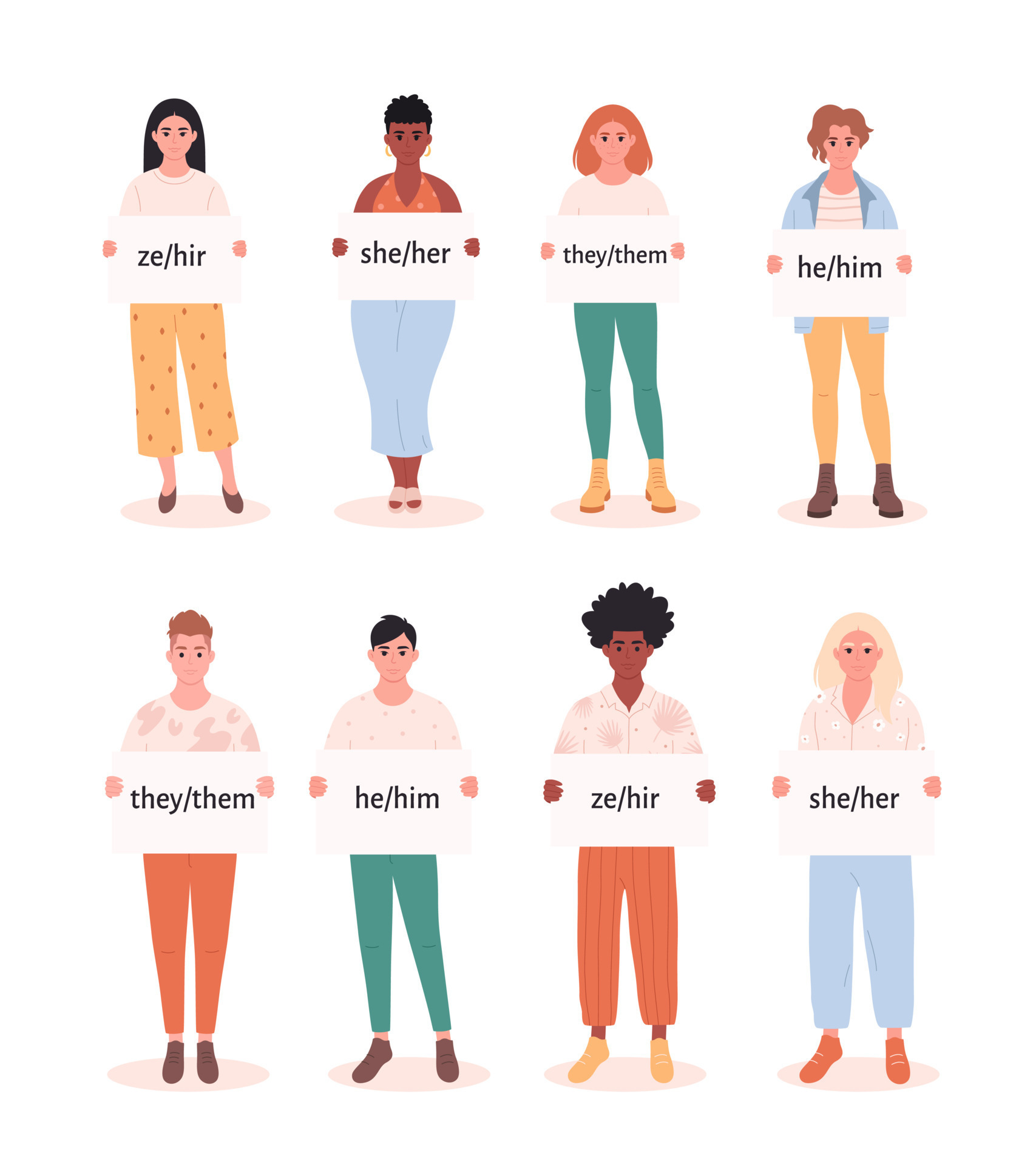 people-holding-signs-with-gender-pronouns-she-he-they-ze-non