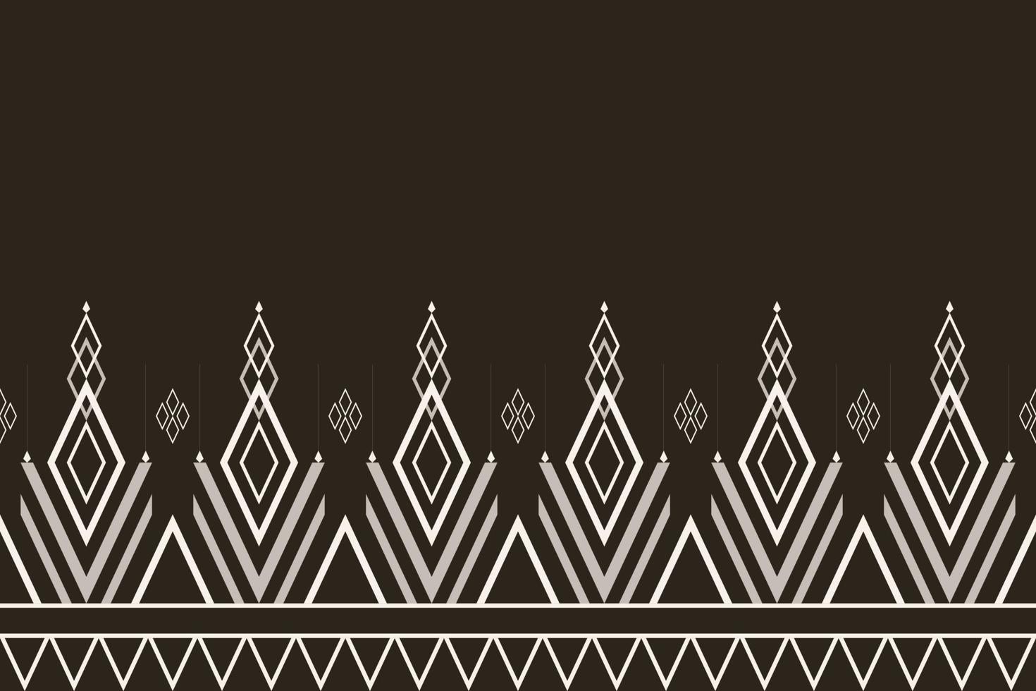 geometric ethnic pattern seamless pattern vector. style ethnic abstract geometry two tone textile. pattern for fabric, background,winter,pillow,wallpaper,carpet,decoration,ethnic,batik,decorative. vector