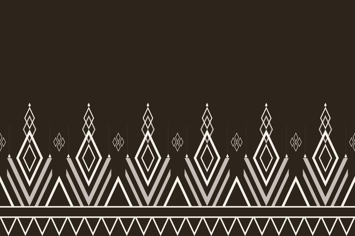 geometric ethnic pattern seamless pattern vector. style ethnic abstract geometry two tone textile. pattern for fabric, background,winter,pillow,wallpaper,carpet,decoration,ethnic,batik,decorative. vector