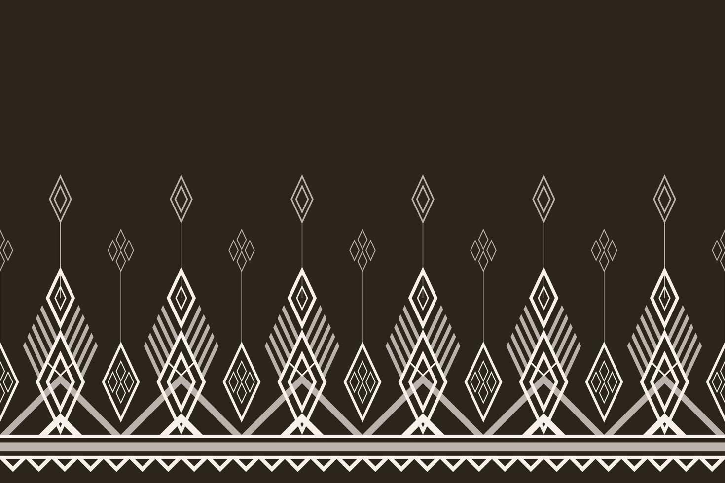 geometric ethnic pattern seamless pattern vector. style ethnic abstract geometry two tone textile. pattern for fabric, background,winter,pillow,wallpaper,carpet,decoration,ethnic,batik,decorative. vector