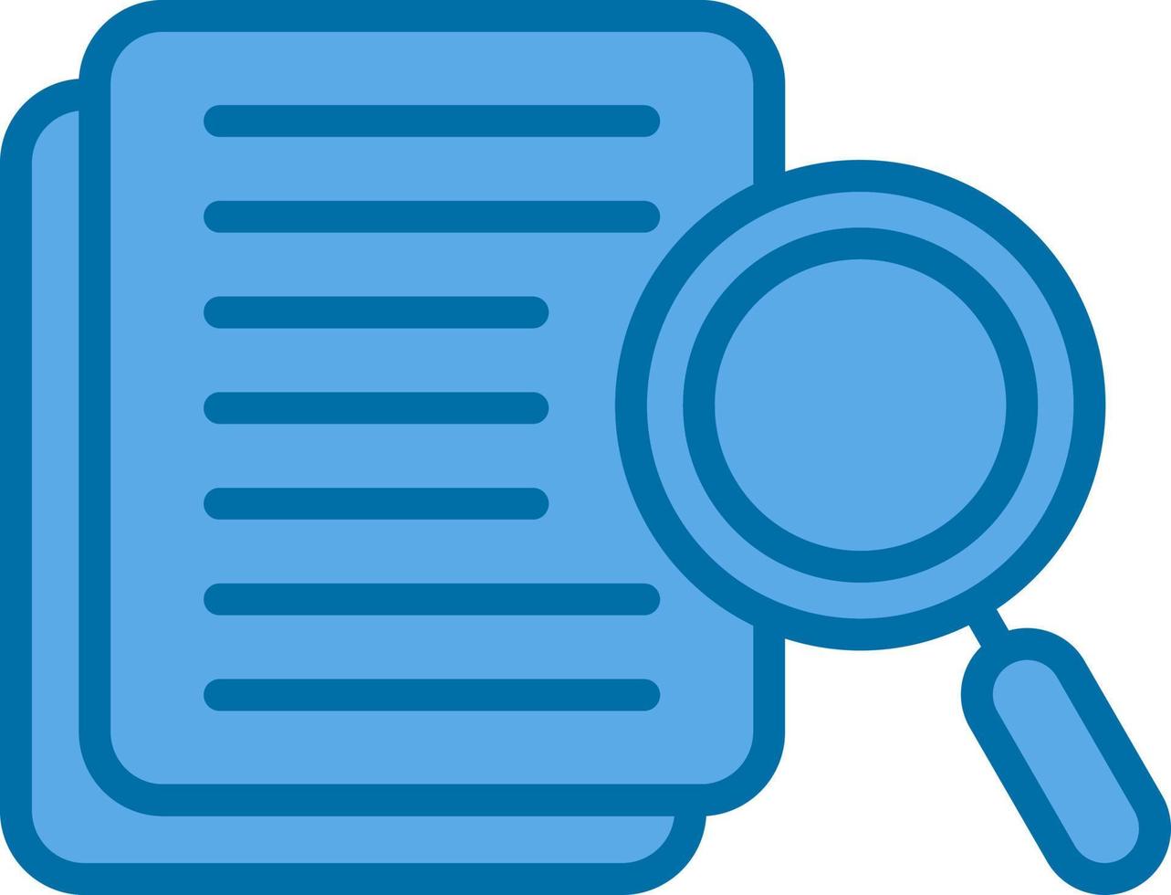 Case Study Vector Icon Design