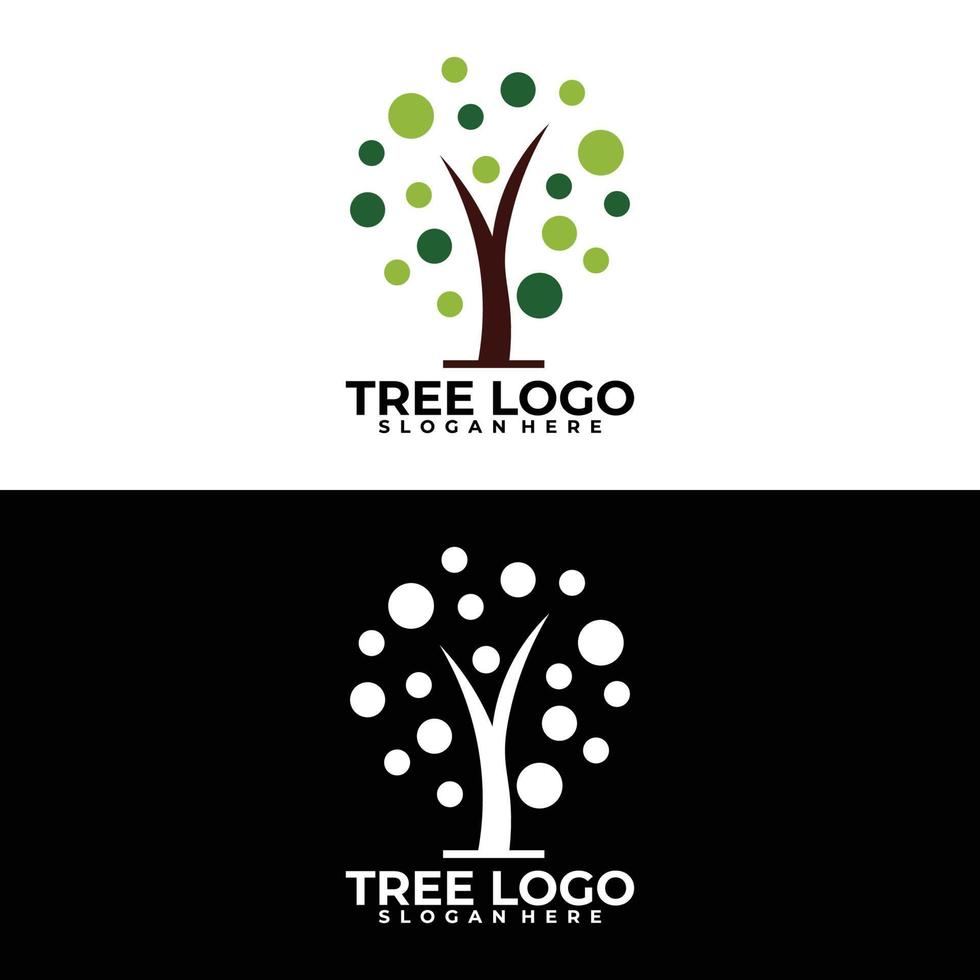 tree logo icon vector isolated