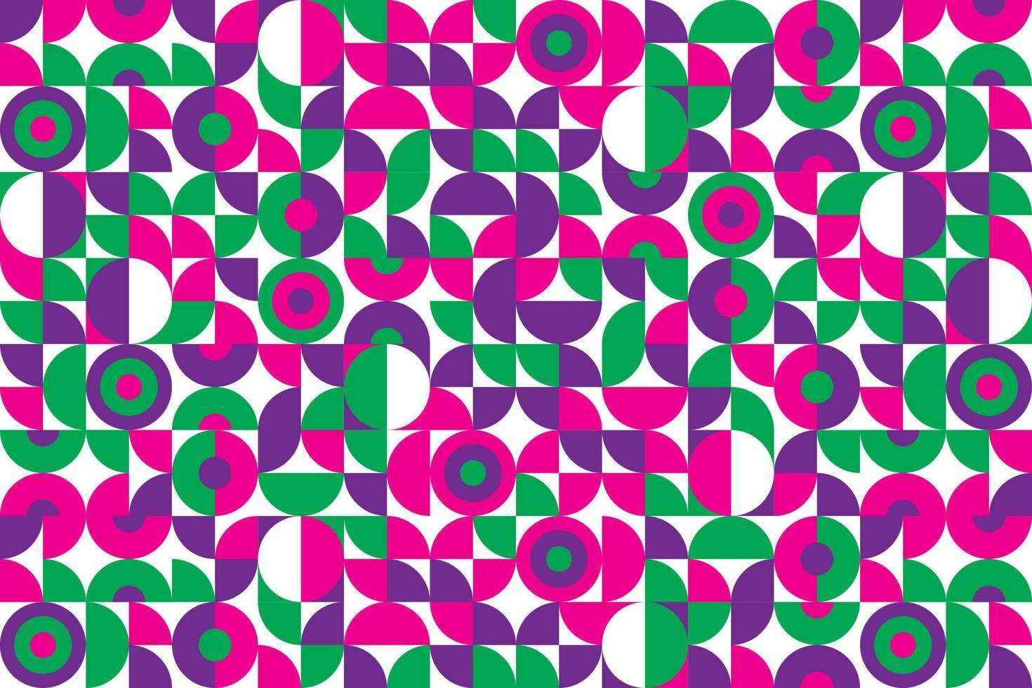 fondo de patrón de mosaico de forma geométrica colorida vector