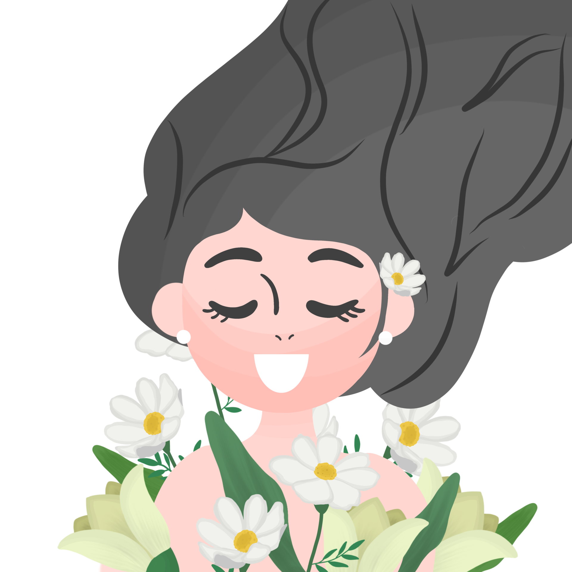 International Women s Day Beautiful Women In Flowers 16474974 PNG international-women-s-day-beautiful-women-in-flowers-16474974-png