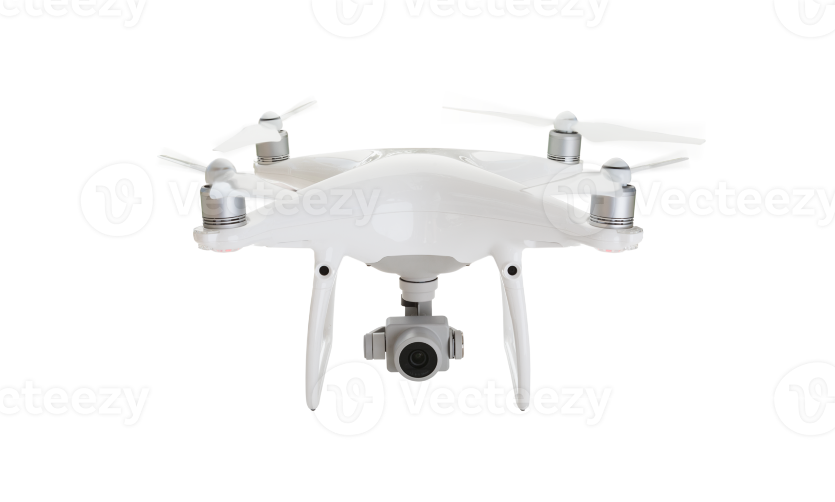 Transparent PNG Drone UAV In Flight.