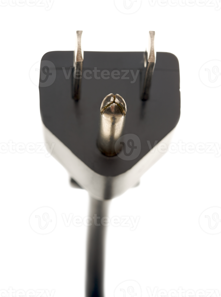 Transparent PNG of Electric Power Cable Plug.