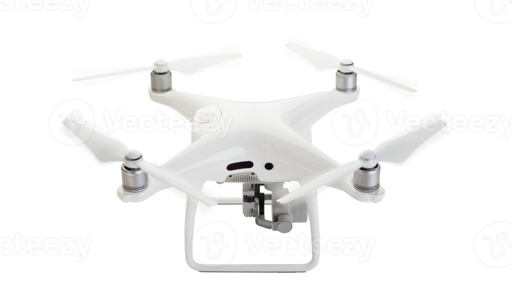 Transparent PNG Drone UAV In Flight.