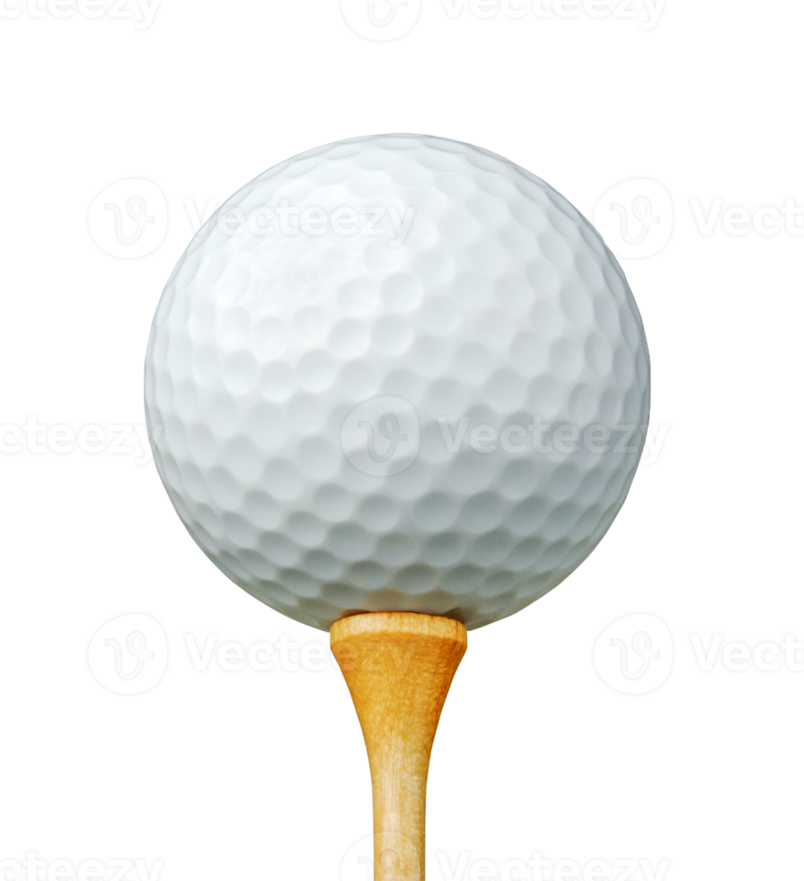 Golf Ball and Tee png