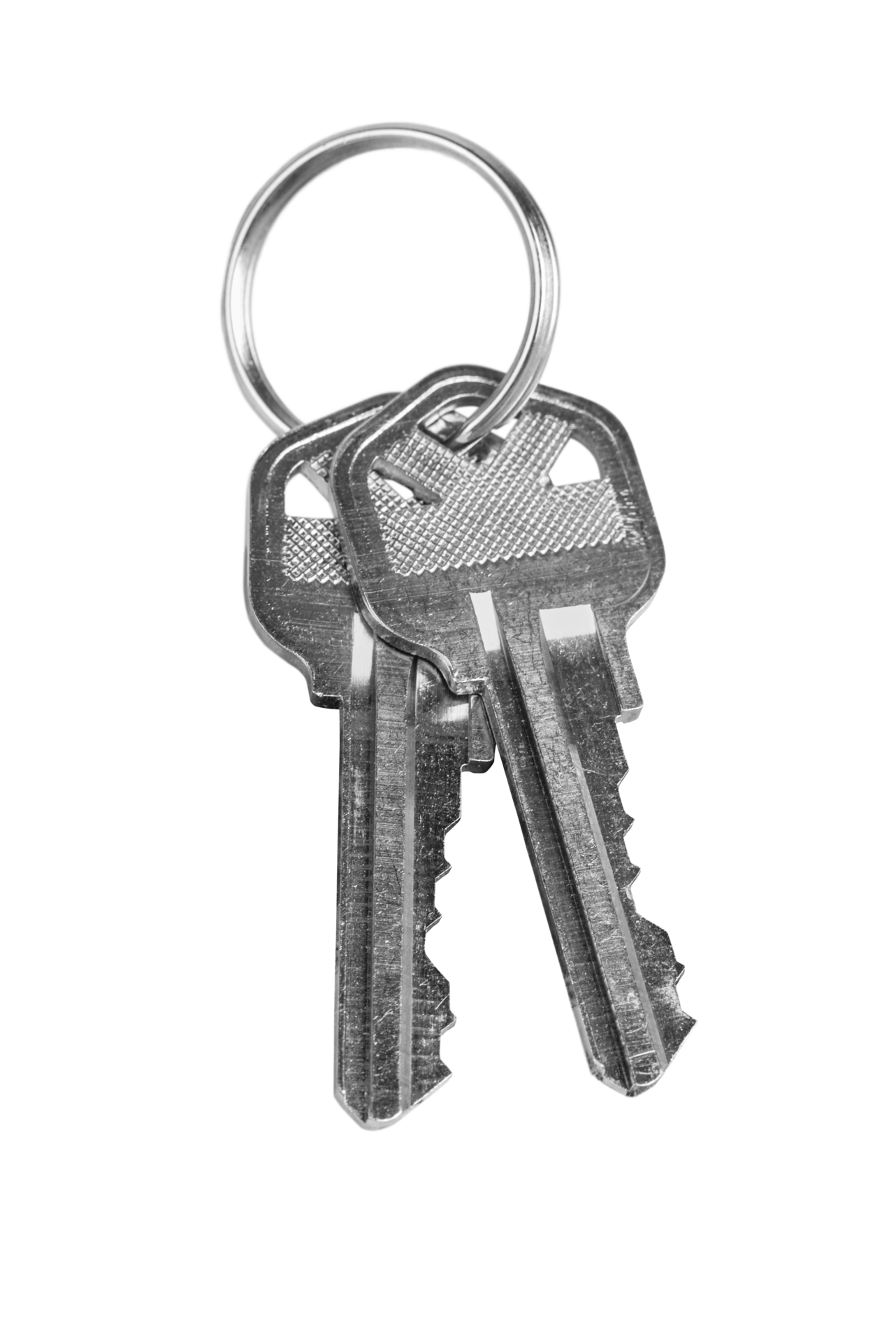 Transparent PNG Pair of New Silver House Keys. 16475444 PNG