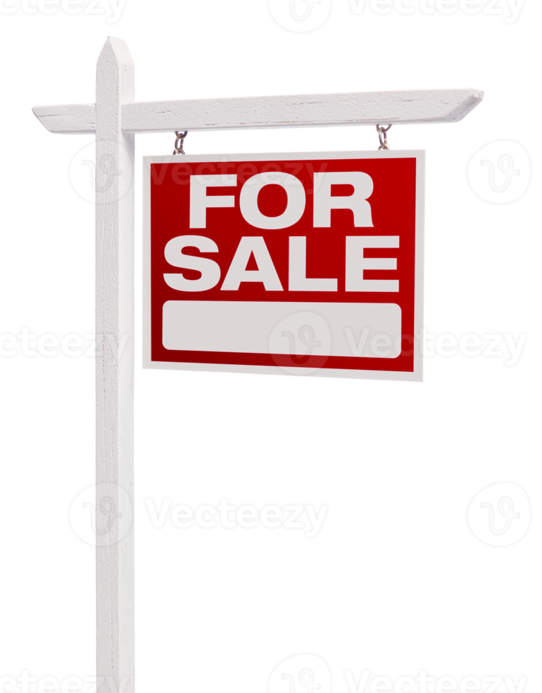 Transparent PNG of Home For Sale Real Estate Sign.