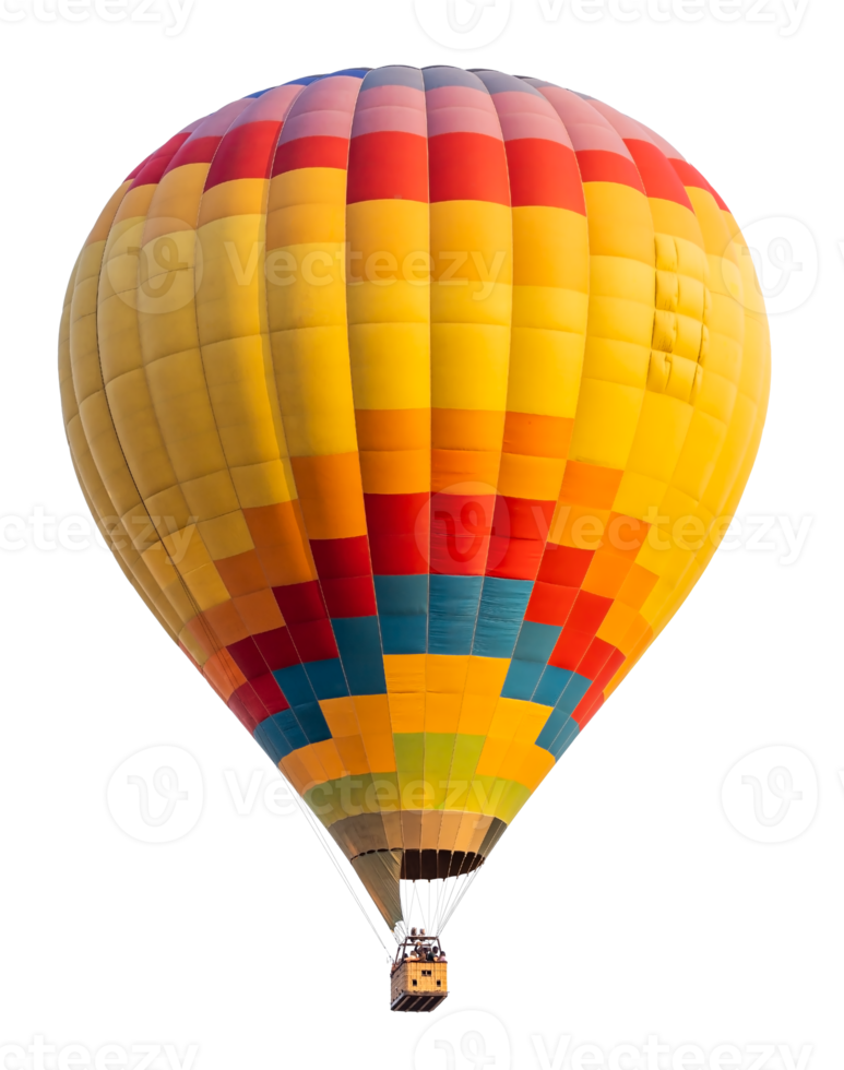 Transparent PNG of a Hot Air Balloon.