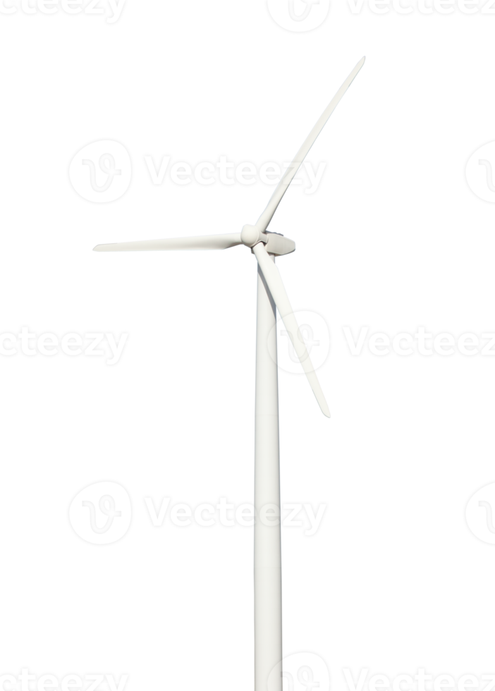 png transparent d'une éolienne écologique.