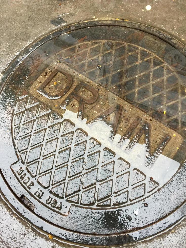 Industrial Wet Street Drain Cover photo