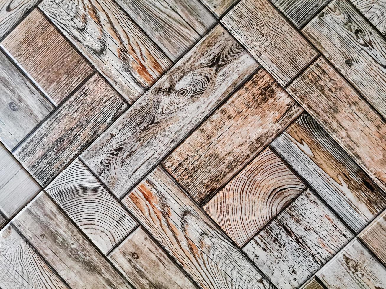 Old natural long wooden planks texture photo