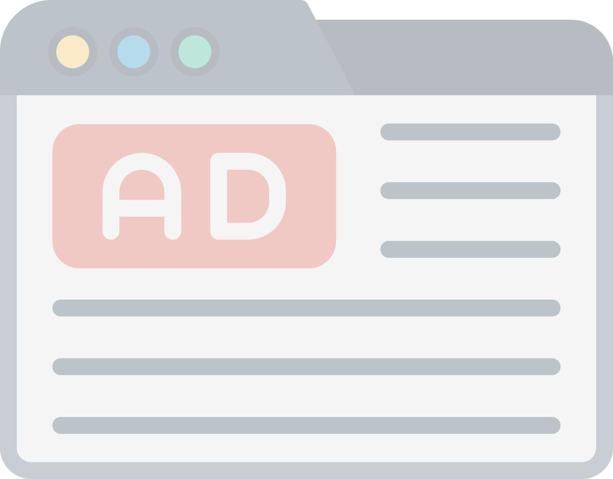 Advertisement Vector Icon Design