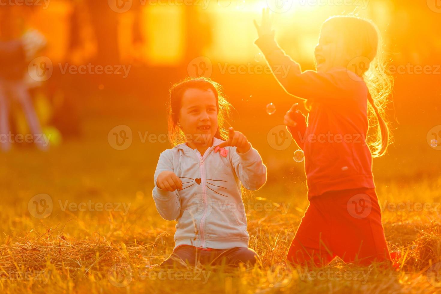 The best friends playing together photo