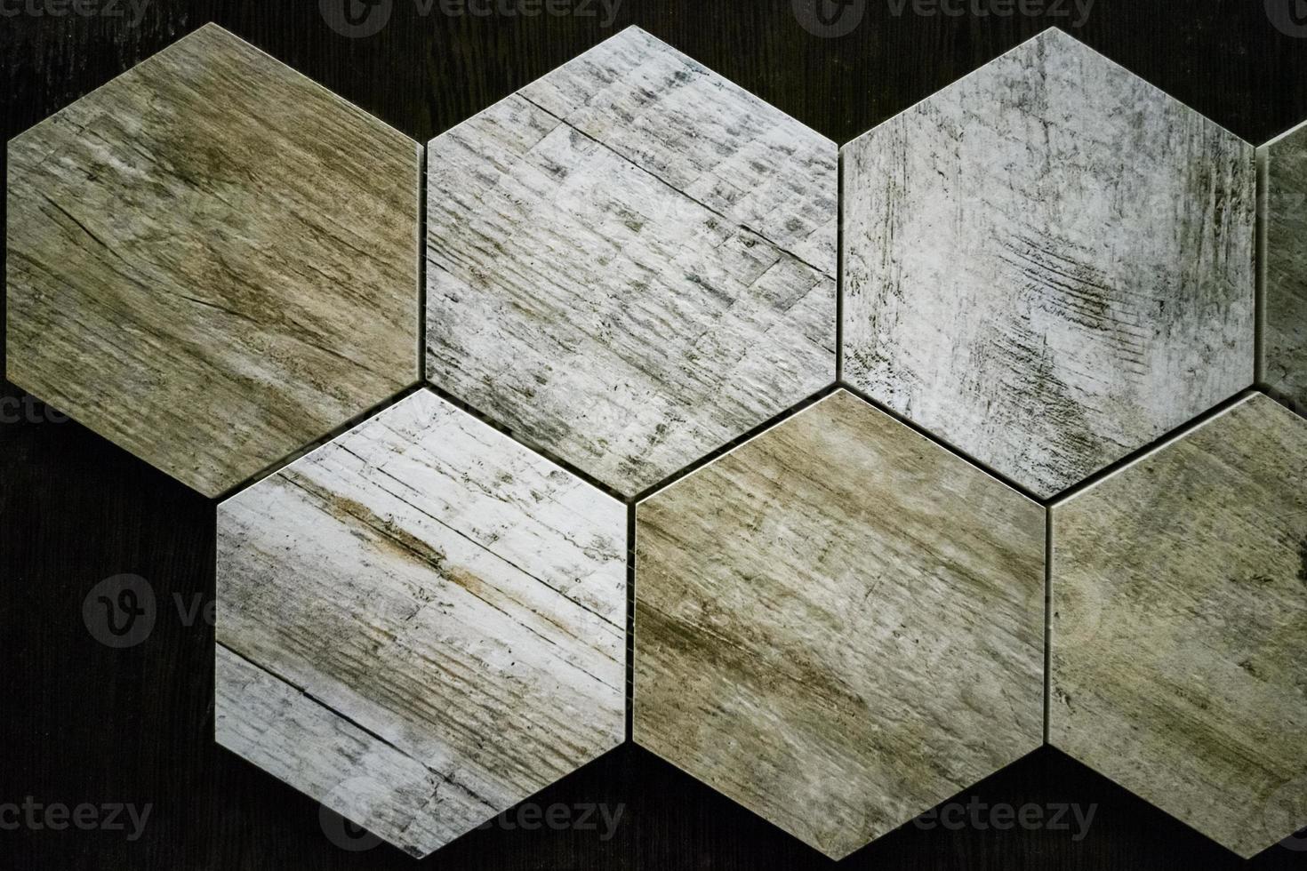 Steel tiles texture and background, hexagonal patterns. Honeycomb background photo