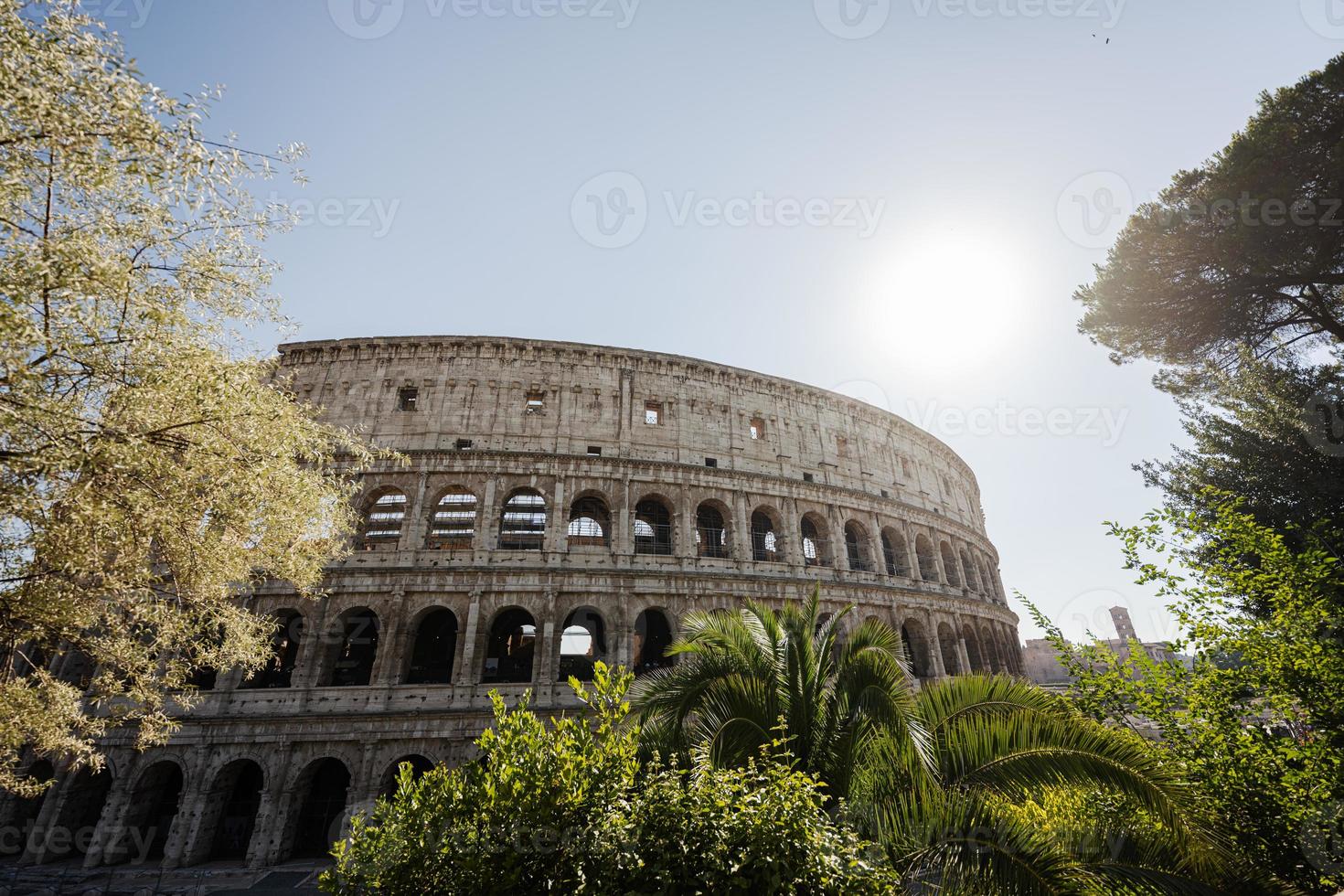 Rome Colosseum is one of the main attractions of Italy. photo