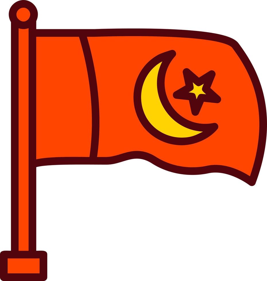 icono de vector de bandera de pakistán