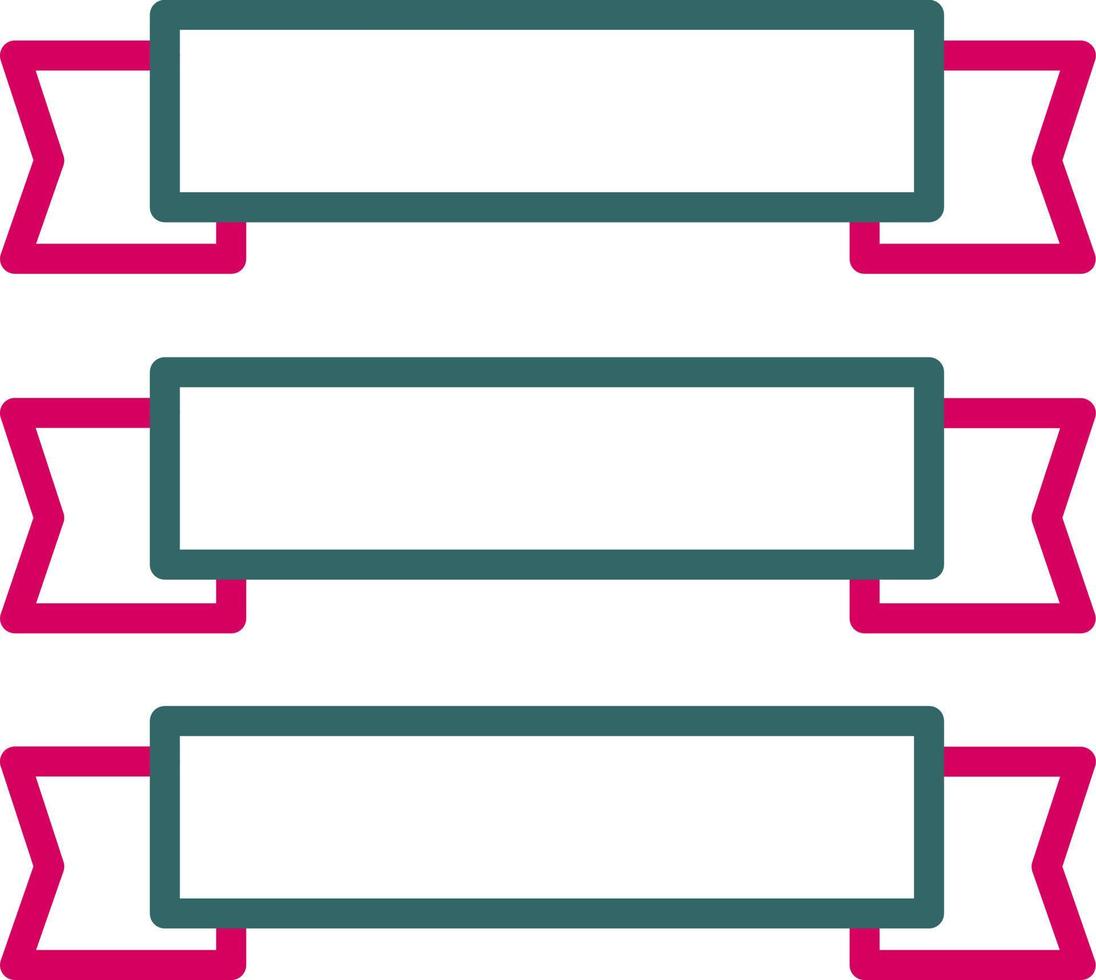 Red Tape Vector Icon