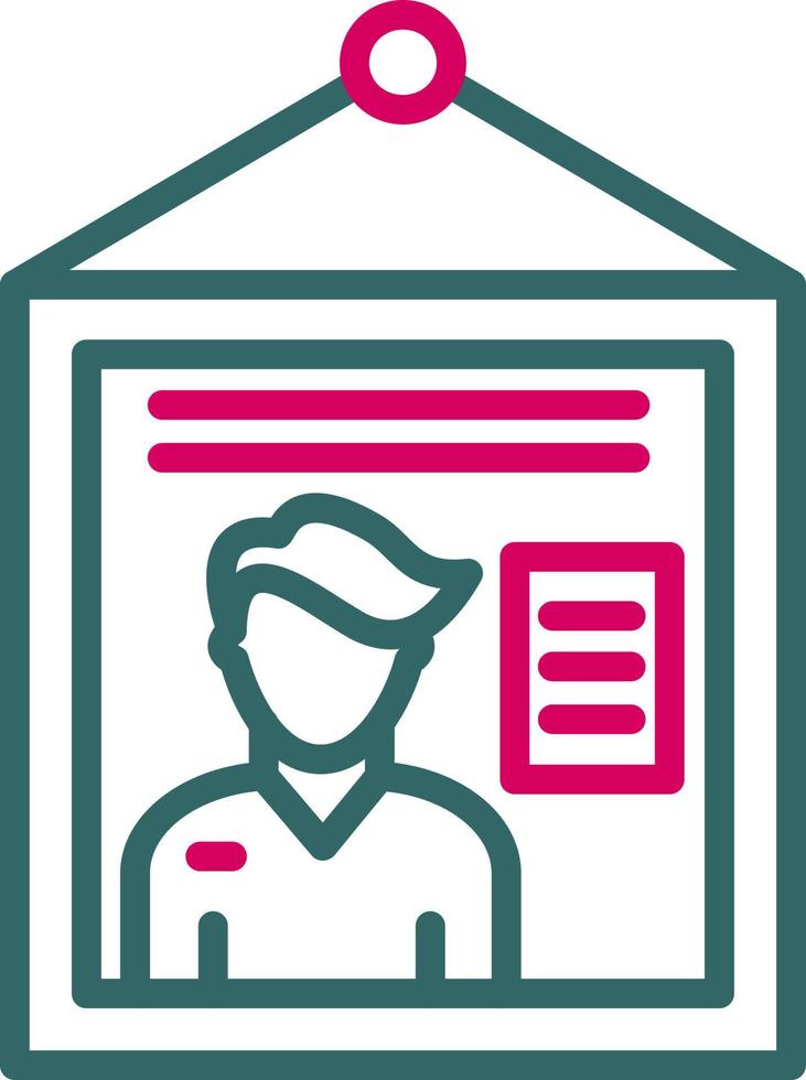 Poster Vector Icon