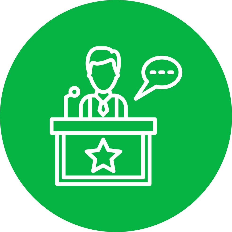 voting Campaign Vector Icon