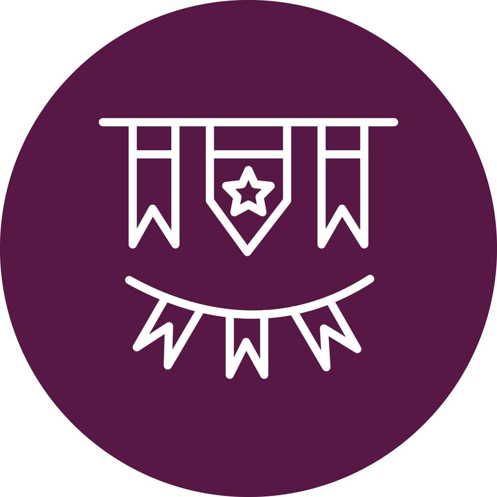 Garlands Vector Icon