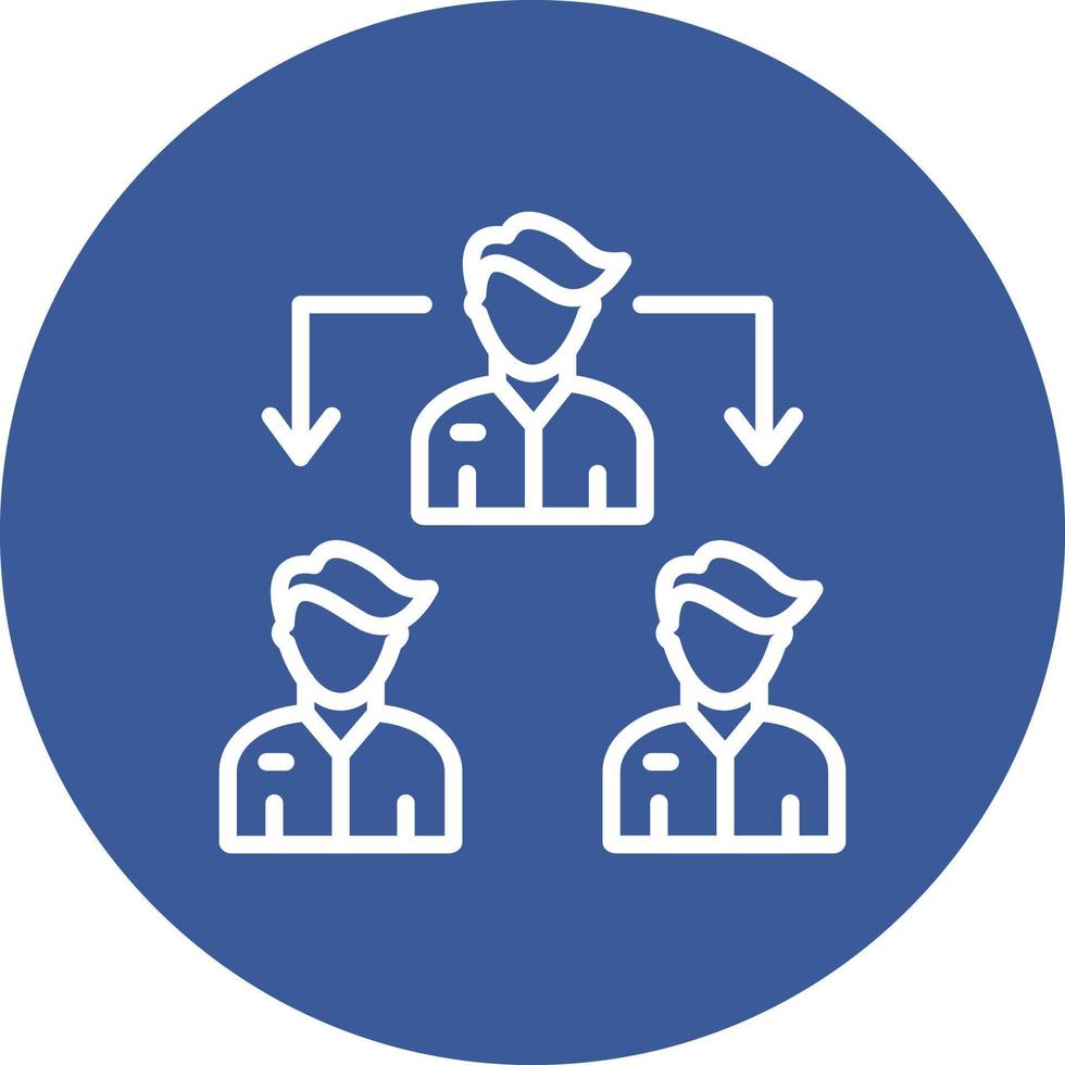 Delegate Vector Icon
