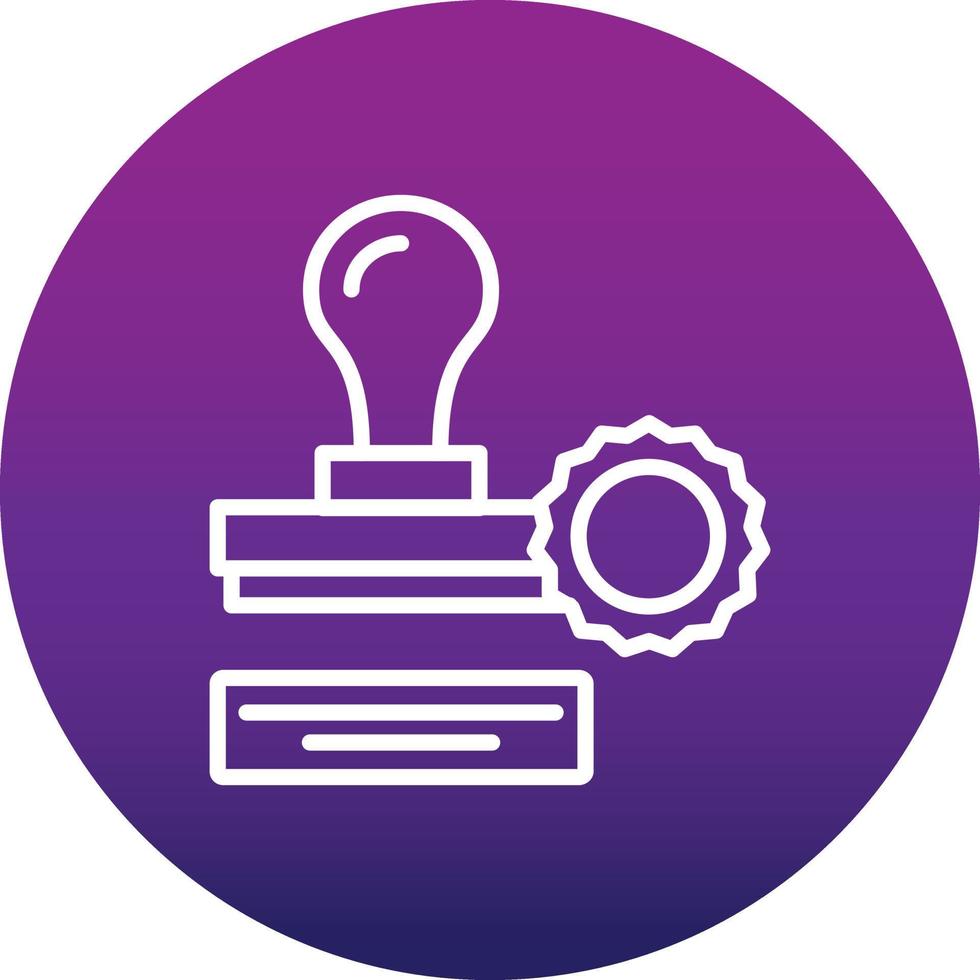 Stamp Vector Icon