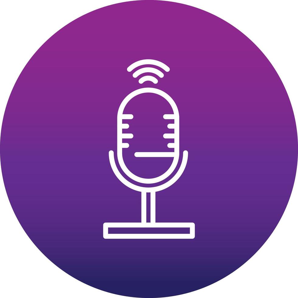 Voice Control Vector Icon