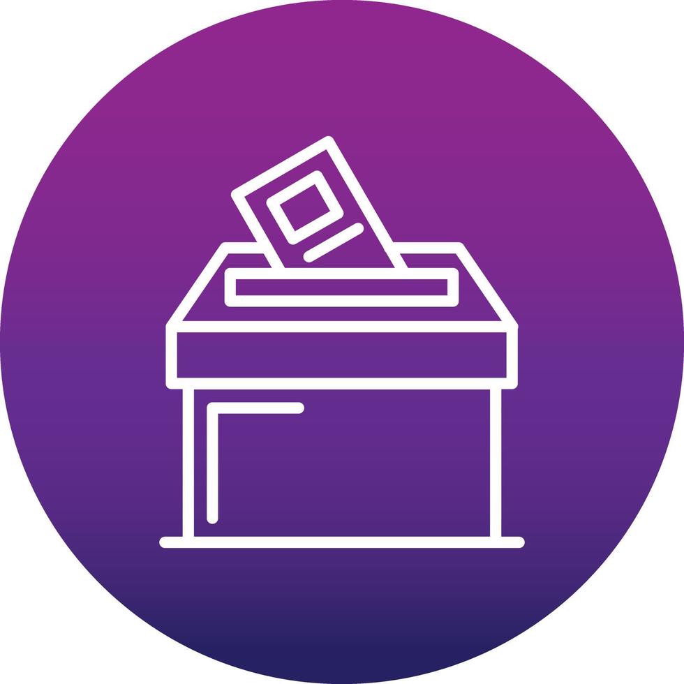 Ballot Box Vector Icon
