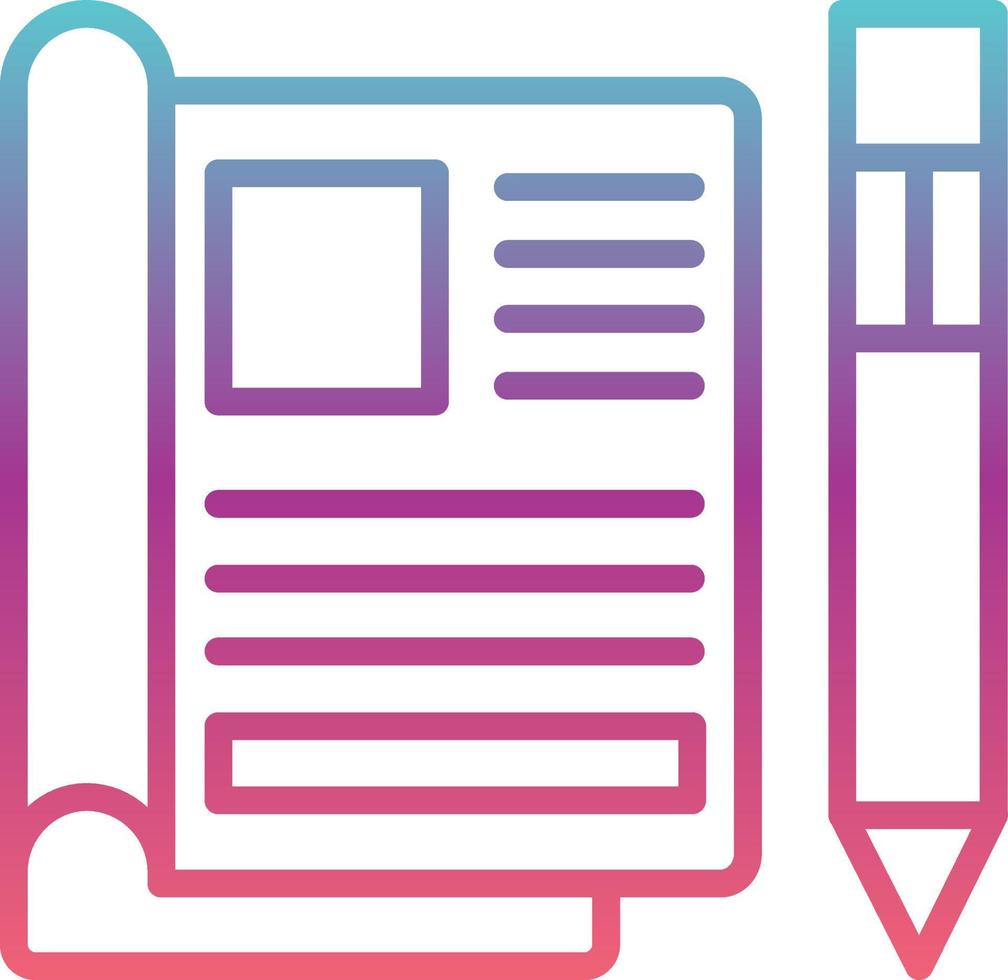 Editorial Vector Icon