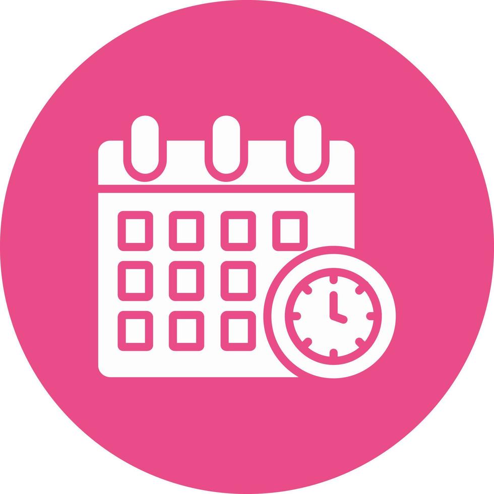 icono de vector de calendario