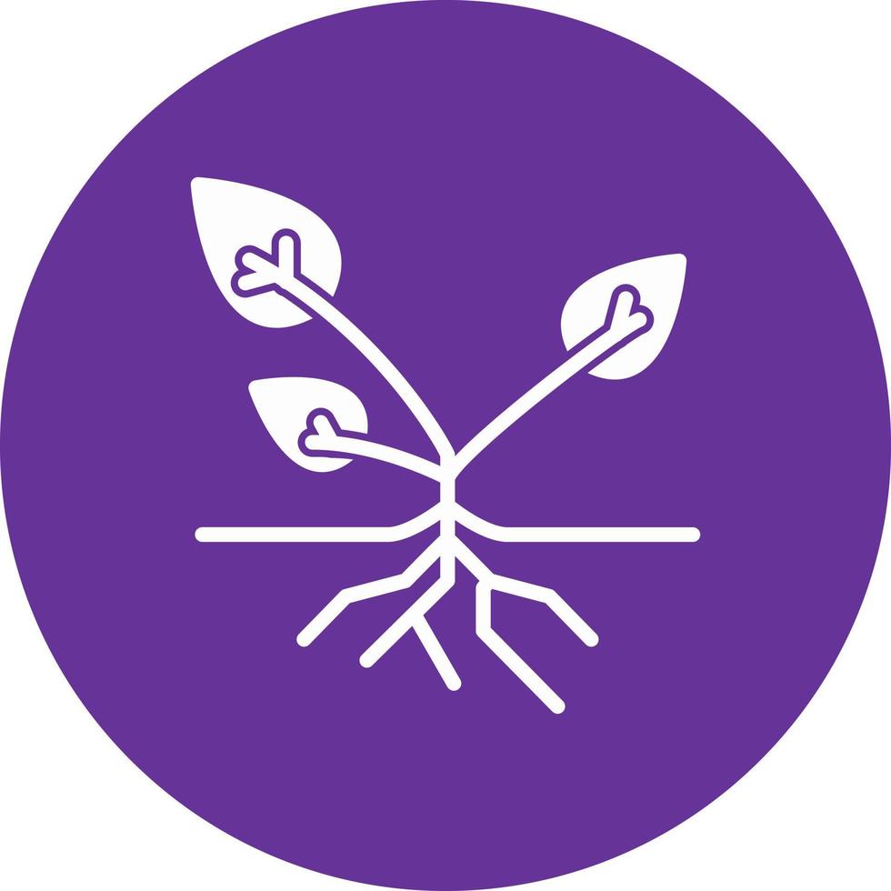 Plant Roots Vector Icon