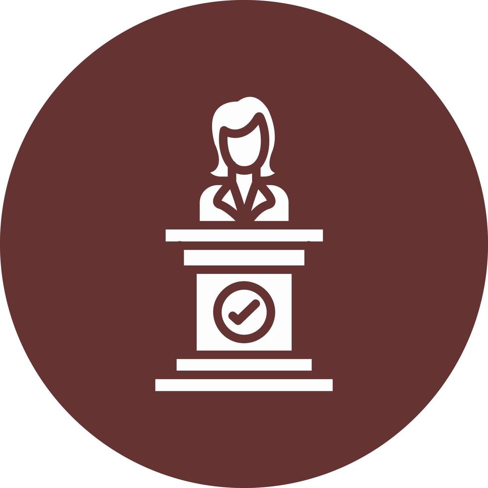 Pulpit Vector Icon