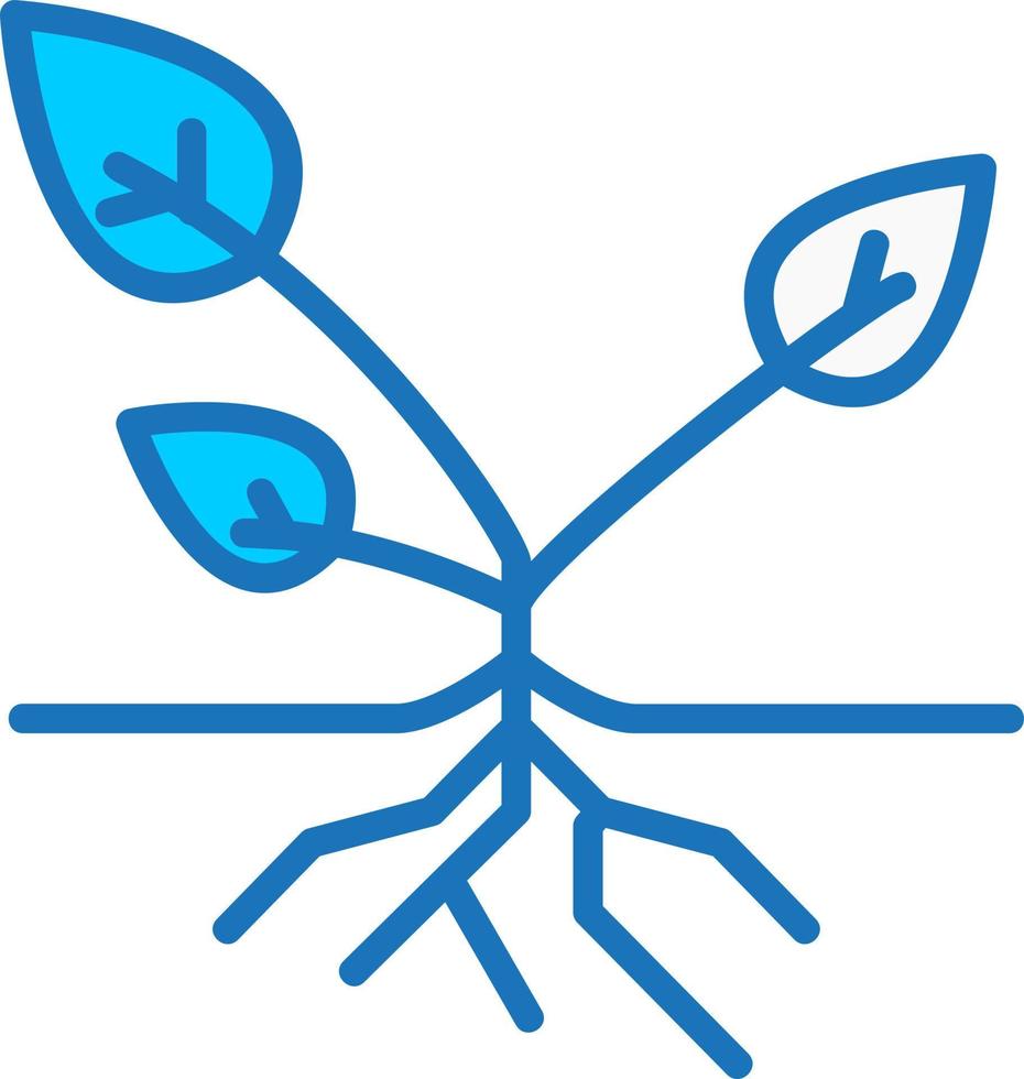 Plant Roots Vector Icon