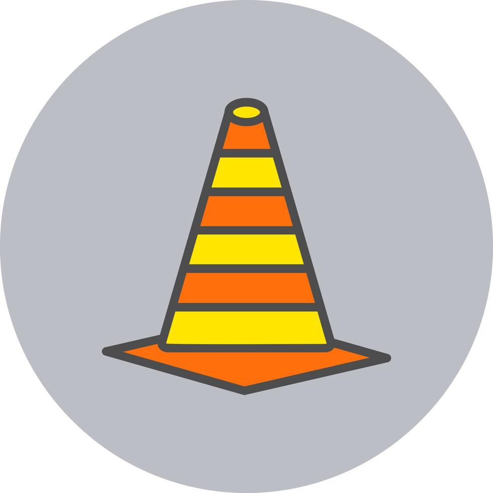 Traffic Cone Vector Icon