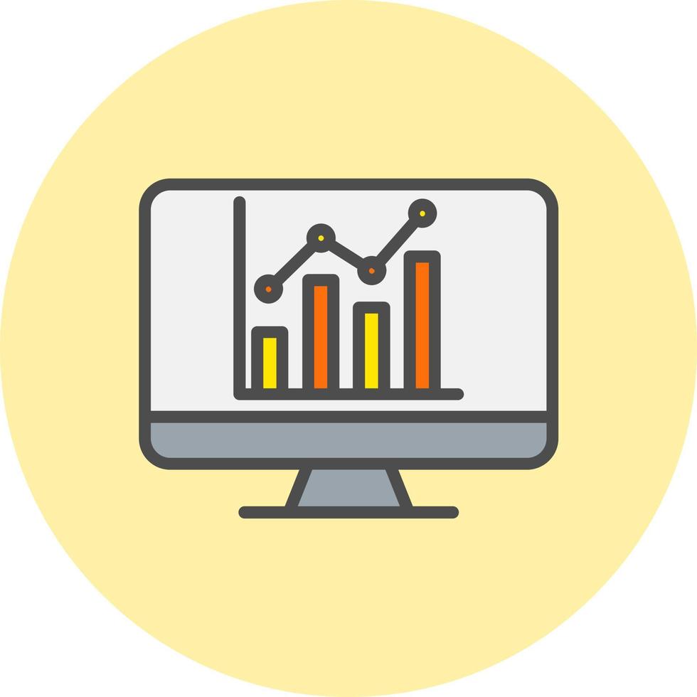 Data Analytics Vector Icon