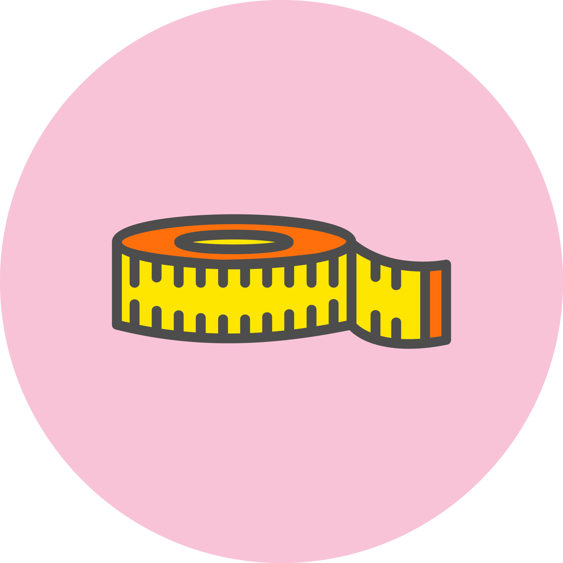 Measuring Tape Vector Icon 16482690 Vector Art at Vecteezy