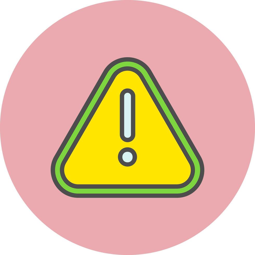 Danger Sign Vector Icon