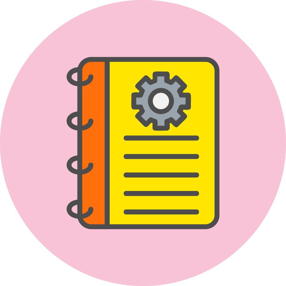 Note Book Vector Icon