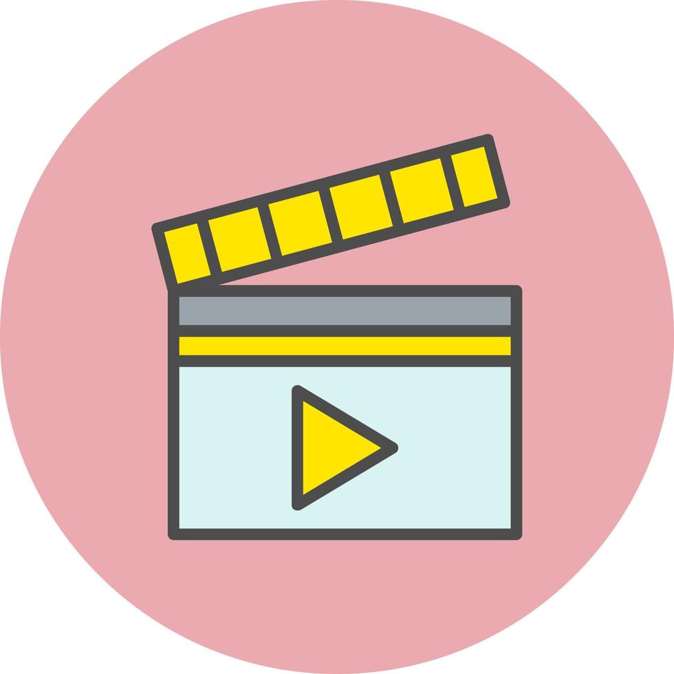 Clapperboard Vector Icon